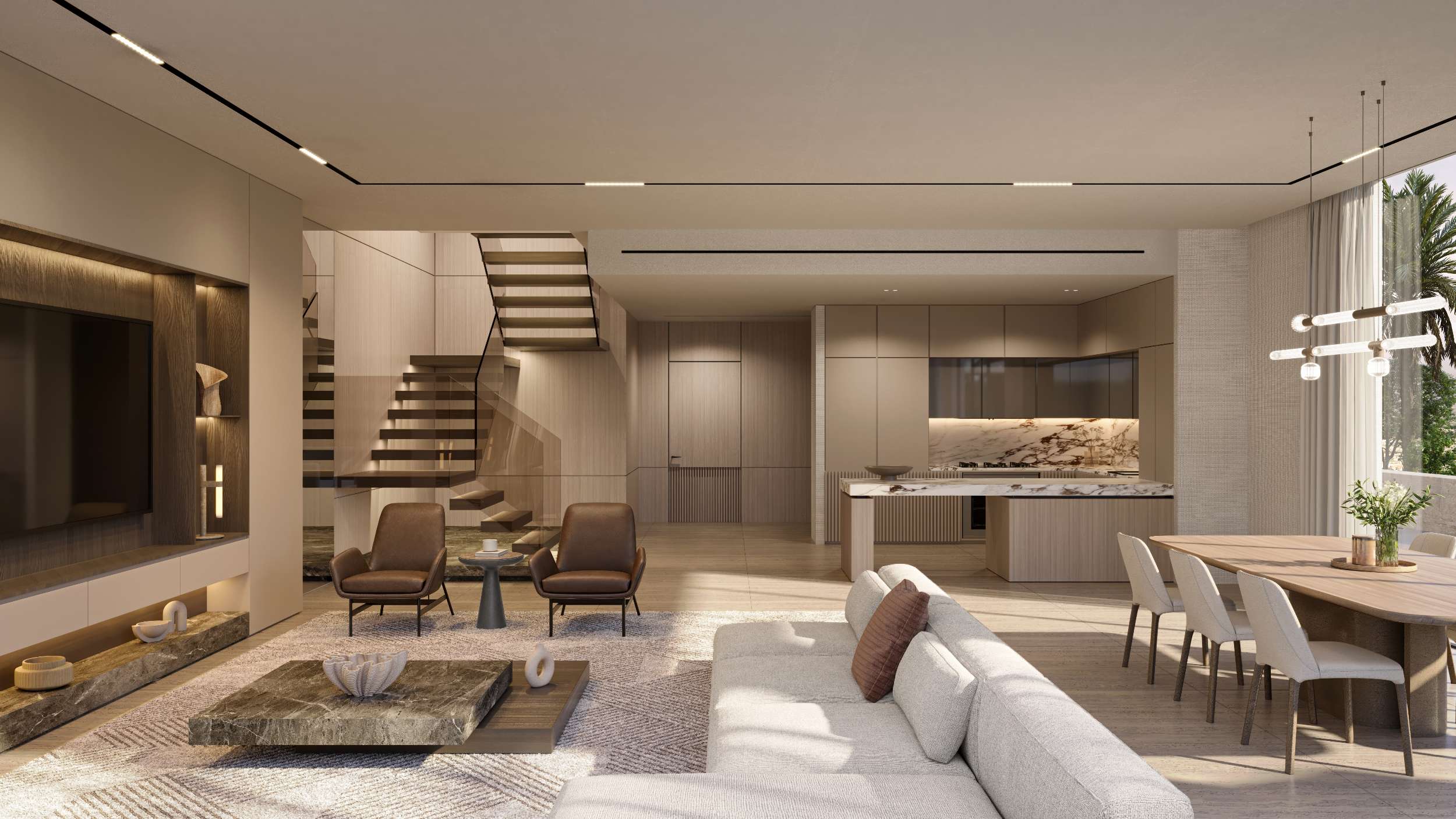 RA- JUMEIRAH GOLF ESTATE_Master Living Room 2-Rev7-181124